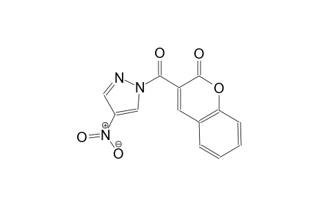 3-[(4-nitro-1H-pyrazol-1-yl)carbonyl]-2H-chromen-2-one