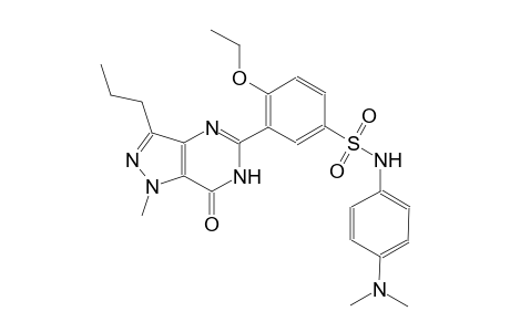N-[4-(dimethylamino)phenyl]-4-ethoxy-3-(1-methyl-7-oxo-3-propyl-6,7-dihydro-1H-pyrazolo[4,3-d]pyrimidin-5-yl)benzenesulfonamide