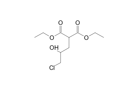 Diethyl 3-chloro-2-hydroxypropylmalonate