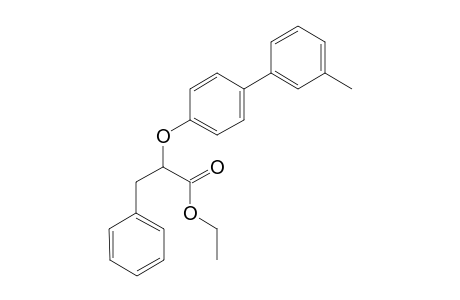 Ethyl 2-(3'-methyl-biphenyl-4-yloxy)-3-phenylpropanoate