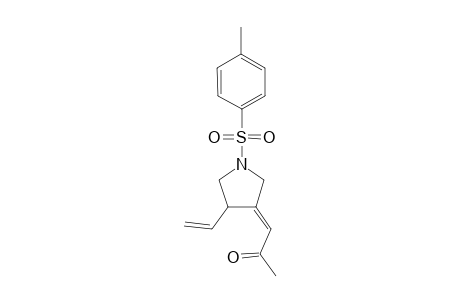 (Z)-3-(Methylcarbonyl-methylidene)-4-vinyl-1-(4-methylphenylsulfonyl)pyrrolidine