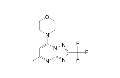4-[5-METHYL-7-(4-MORPHOLINYL)-2-(TRIFLUOROMETHYL)]-[1,2,4]-TRIAZOLO-[1,5-A]-PYRIMIDINE