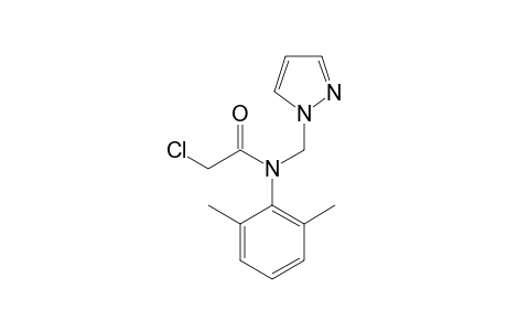 Acetamide, 2-chloro-N-(2,6-dimethylphenyl)-N-(1H-pyrazol-1-ylmethyl)-