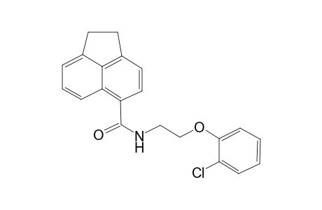 N-[2-(2-Chlorophenoxy)ethyl]-1,2-dihydro-5-acenaphthylenecarboxamide