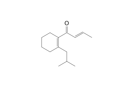 (E)-1-(2-isobutylcyclohex-1-enyl)but-2-en-1-one