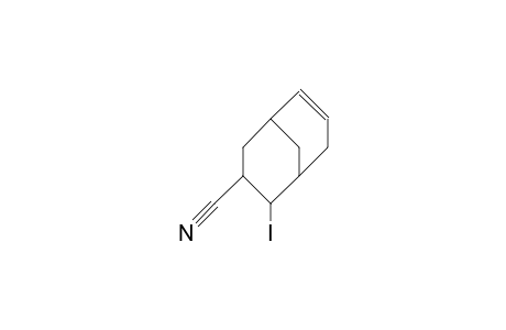 Bicyclo[3.3.1]non-6-ene-3-carbonitrile, 2-iodo-, (endo,endo)-