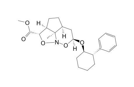 (2S,2aS,4aS,6S,7aR,7bR)-6-[(1R,2S)-2-(Phenylcyclohexyl)oxy]octahydro-7b-methyl-1,7a-dioxa-7a-azacyclopenta[cd]indene-2-carboxylic Acid Methyl Ester