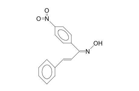 3-(4-Nitro-phenyl)-1-phenyl-(E,Z)-propen-3-one oxime