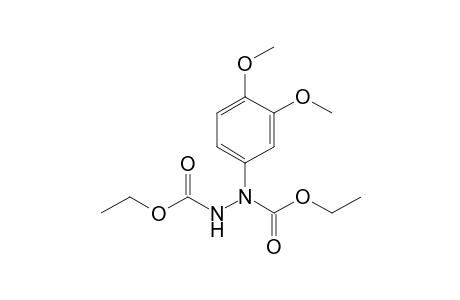 Ethyl N-(3,4-dimethoxyphenyl)-N-(ethoxycarbonylamino)carbamate
