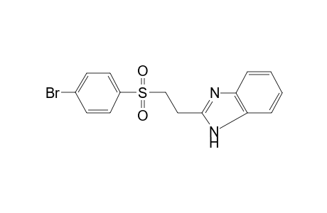 2-(2-[(4-Bromophenyl)sulfonyl]ethyl)-1H-benzimidazole