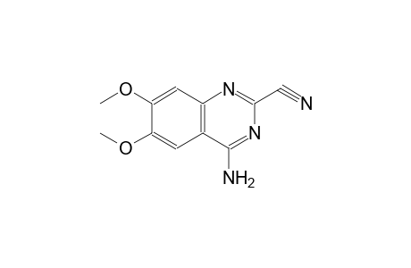 4-amino-6,7-dimethoxy-2-quinazolinecarbonitrile
