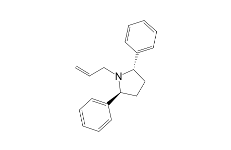 (2S,5S)-1-allyl-2,5-diphenyl-pyrrolidine