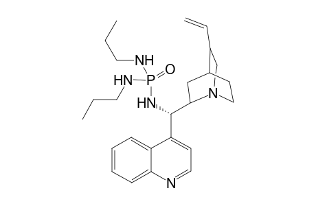 N-[propylamino-[[(S)-4-quinolyl-(5-vinylquinuclidin-2-yl)methyl]amino]phosphoryl]propan-1-amine