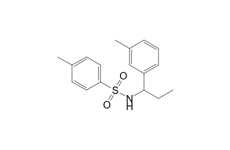 (-)-4-Methyl-N-(1-m-tolylpropyl)benzenesulfonamide