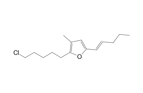 2-(5'-Clhloropentyl)-3-methyl-5-pent-1-enylfuran