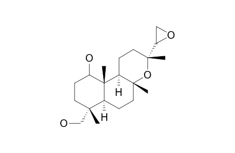 1-BETA,18-DIHYDROXY-14-ZETA,15-EPOXYMANOYL_OXIDE;EPOXYJHANIDIOL