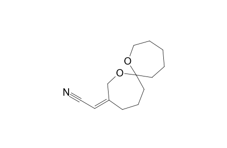 (Z)-1,8-Dioxaspiro[6.6]tridec-3-ylideneacetonitrile