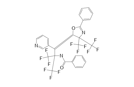 N-((E)-2-[2-PHENYL-4,4-BIS-(TRIFLUOROMETHYL)-2-OXAZOLIN-5-YLIDENE]-2-(3-PYRIDINYL)-1,1-BIS-(TRIFLUOROMETHYL)-ETHYL)-BENZAMIDE