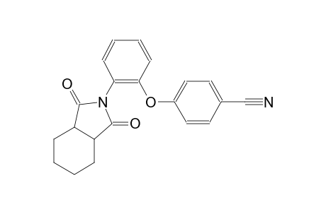 4-[2-(1,3-dioxooctahydro-2H-isoindol-2-yl)phenoxy]benzonitrile