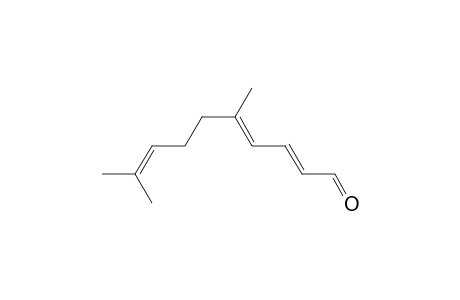 (2E,4E)-5,9-dimethyldeca-2,4,8-trienal