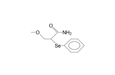 B-Methoxy-A-phenylseleno-propionamide