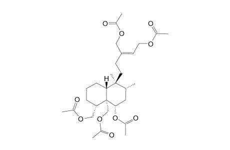 Syspirensin B - pentaacetate