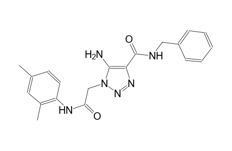 5-amino-N-benzyl-1-[2-(2,4-dimethylanilino)-2-oxoethyl]-1H-1,2,3-triazole-4-carboxamide