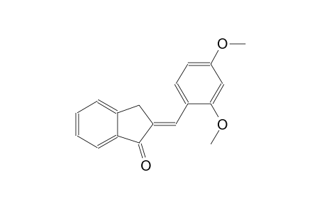 (2E)-2-(2,4-dimethoxybenzylidene)-2,3-dihydro-1H-inden-1-one