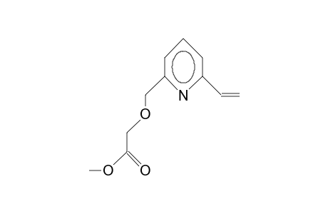 2-Ethenyl-6-methoxycarbonylmethyloxymethyl-pyridine