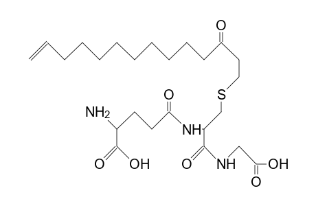 S-(13-Tetradecen-3-on-1-yl)-glutathione, compound 15A