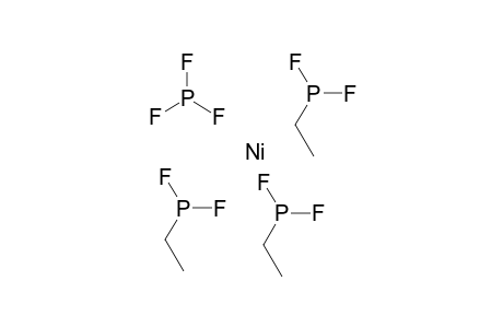 Tris(ethyldifluorophosphane)(trifluorophosphane) nickel(0)