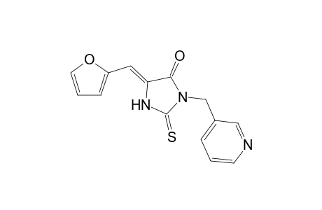 N(3)-(3'-Pyridylmethylene)-5-(furylmethylidene)-2-thioxo-4-imidazolidinone