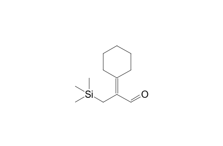2-cyclohexylidene-3-trimethylsilyl-propionaldehyde