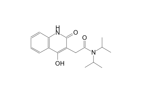 3-quinolineacetamide, 1,2-dihydro-4-hydroxy-N,N-bis(1-methylethyl)-2-oxo-
