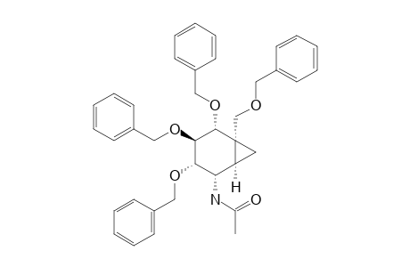 (1-S,2-R,3-S,4-S,5-S,6-R)-5-ACETAMIDO-2,3,4-TRIBENZYLOXY-1-(BENZYLOXYMETHYL)-BICYCLO-[4.1.0]-HEPTANE