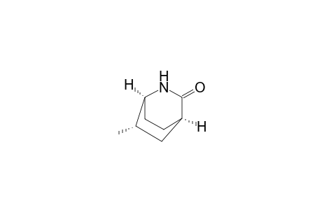 (1.alpha.,4.alpha.,6.alpha.)-6-Methyl-2-azabicyclo[2.2.2]octan-3-one