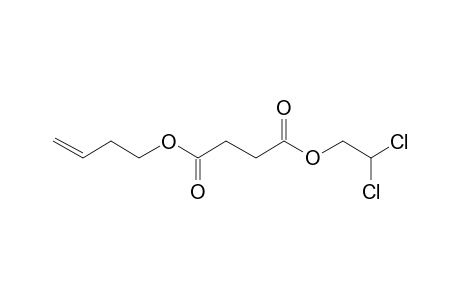 Succinic acid, 2,2-dichloroethyl but-3-en-1-yl ester