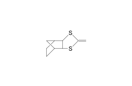 4-Methylene-3,5-dithia-exo-cis-tricyclo(5.2.1.0/2,6/)decane