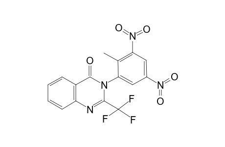 3-(2-Methyl-3,5-dinitro-phenyl)-2-(trifluoromethyl)quinazolin-4-one