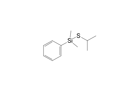 (Isopropylthio)dimethyl(phenyl)silane