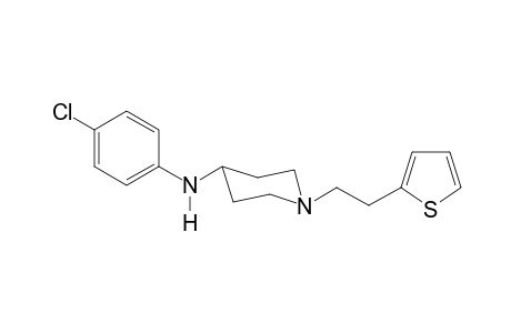 N-(4-Chlorophenyl)-1-[(2-thiophen-2-yl)ethyl]-piperidin-4-amine