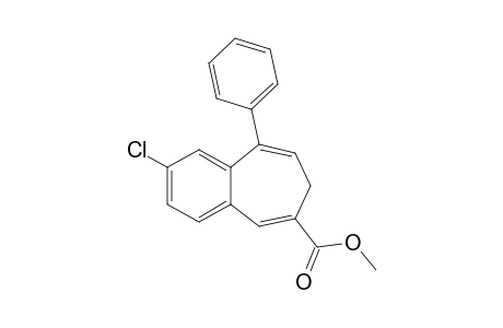 Methyl 2-chloro-9-phenyl-7H-benzocycloheptene-6-carboxylate