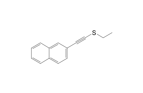 2-(2-Naphthyl)ethynyl Ethyl Sulfide