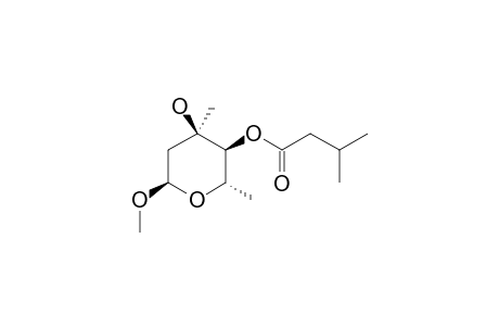 4-O-ISOVALERYL-METHYL-ALPHA-L-MYCAROSIDE