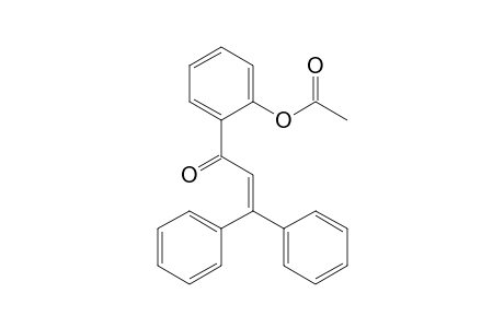 3,3-Diphenyl-1-(2-acetoxyphenyl)-2-propen-1-one