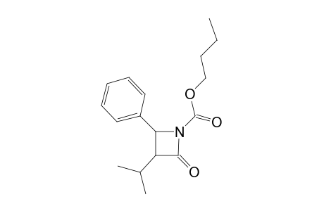 1-[(Butoxy)carbonyl]-3-isopropyl-4-phenyl-1-azetidin-2-one
