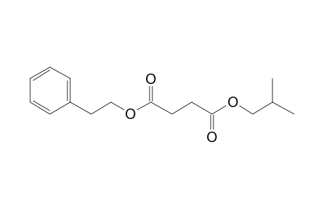 Succinic acid, isobutyl 2-phenylethyl ester