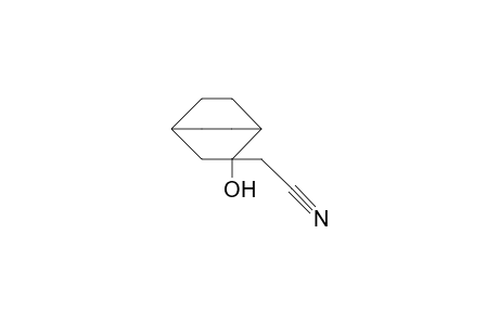 2-Cyanomethyl-bicyclo(2.2.2)octan-2-ol