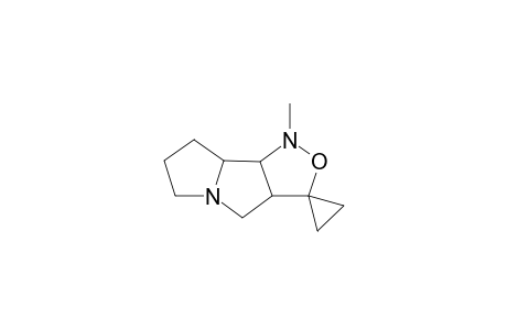 1'-Methylspiro[cyclopropane-1,3'-octahydro-3H-isoxazolo[3,4-a]pyrrolizine