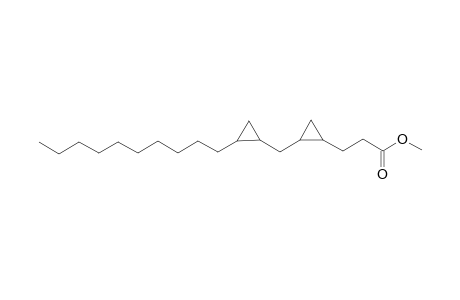 Cyclopropanepropionic acid, 2-[(2-decylcyclopropyl)methyl]-, methyl ester